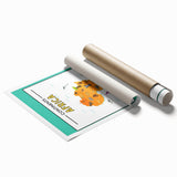 Children’s Learning Art Print – Africa Continent Map for Kids