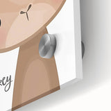 Playful Monkey Nursery Wall Art - Kids Room Decor Print