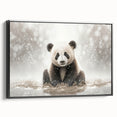 Adorable Baby Panda Wall Art - Perfect for Kids Room Decor