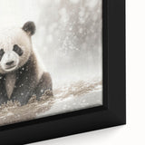 Adorable Baby Panda Wall Art - Perfect for Kids Room Decor