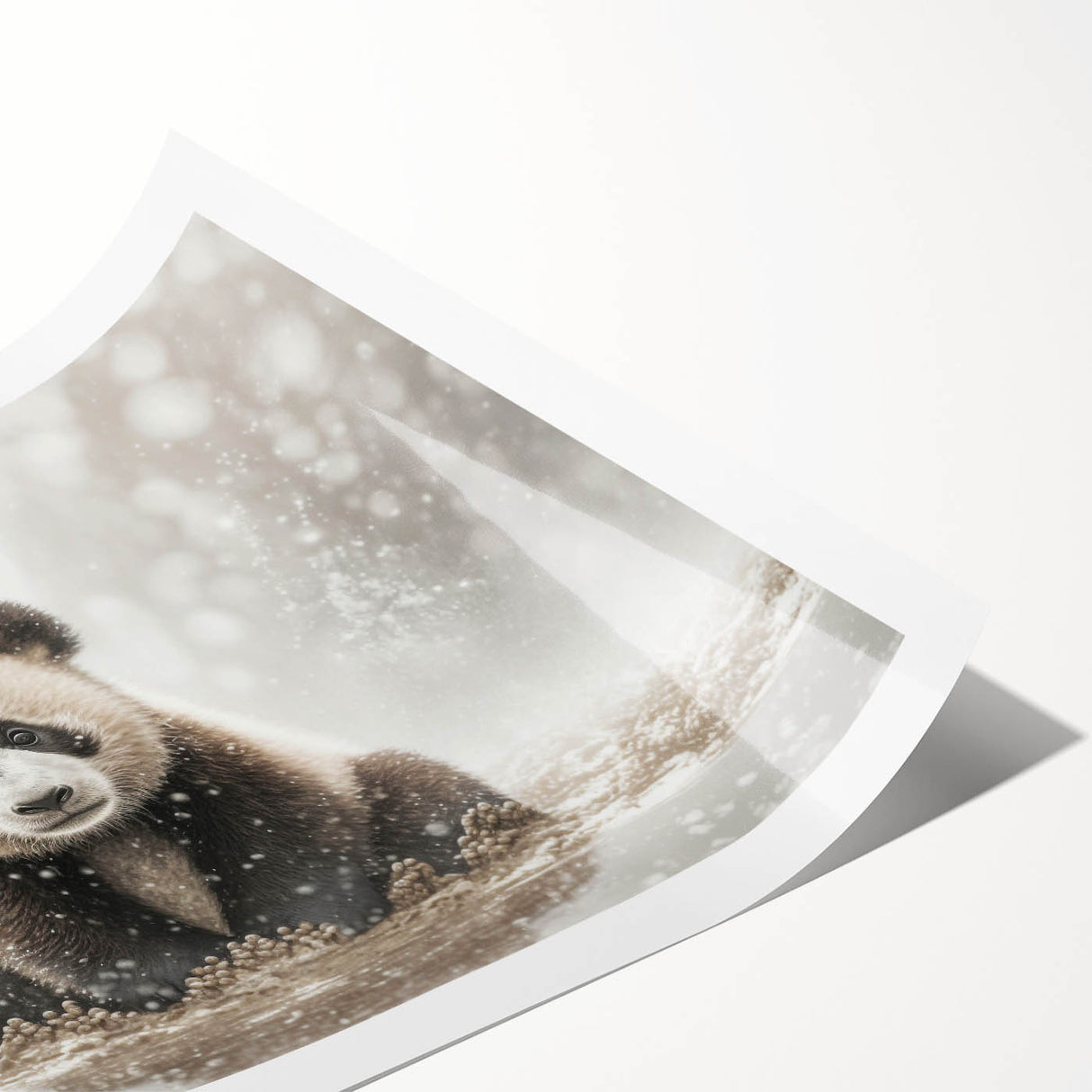 Adorable Baby Panda Wall Art - Perfect for Kids Room Decor