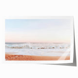 Extra large rolled canvas featuring a floral design in vibrant summer colors, ideal for dining room wall art.