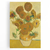 Black and white print of Van Gogh's painting on stretched canvas, ideal for kitchen wall art or bedroom ambiance.