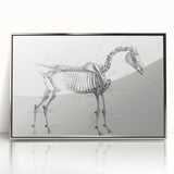 Modern Wall Art – Anatomical Art of Horse Skeleton