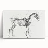 Modern Wall Art – Anatomical Art of Horse Skeleton