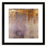 Abstract strokes wall art featuring vibrant colors in a black frame with a white mat, adding a modern touch to home decor. Ideal for contemporary interiors.