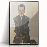 Modern Wall Art - Egon Schiele’s Eduard Kosmack Portrait Print