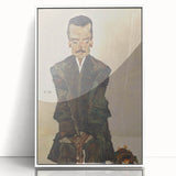 Modern Wall Art - Egon Schiele’s Eduard Kosmack Portrait Print