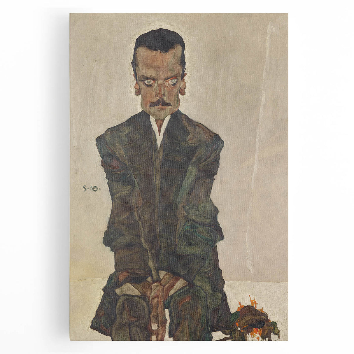Modern Wall Art - Egon Schiele’s Eduard Kosmack Portrait Print