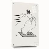 Modern Wall Art - Mikuláš Galanda’s Volcano Print