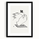 Modern Wall Art - Mikuláš Galanda’s Volcano Print