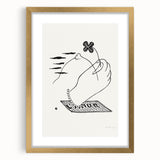 Modern Wall Art - Mikuláš Galanda’s Volcano Print