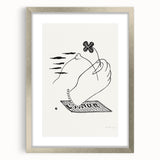 Modern Wall Art - Mikuláš Galanda’s Volcano Print