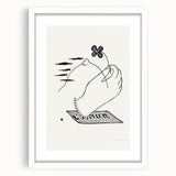 Modern Wall Art - Mikuláš Galanda’s Volcano Print