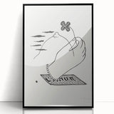 Modern Wall Art - Mikuláš Galanda’s Volcano Print