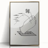 Modern Wall Art - Mikuláš Galanda’s Volcano Print