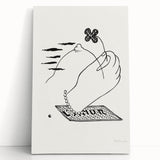 Modern Wall Art - Mikuláš Galanda’s Volcano Print