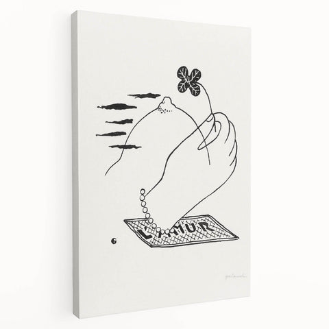 Modern Wall Art - Mikuláš Galanda’s Volcano Print