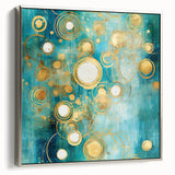 Abstract strokes wall art on a framed canvas, showcasing elegant silver accents and textured layers, perfect for modern home decor. Ideal for enhancing living spaces.