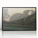 Modern Wall Art – Abstract Landscape After Sunset