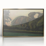 Modern Wall Art – Abstract Landscape After Sunset