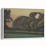 Modern Wall Art – Abstract Landscape After Sunset