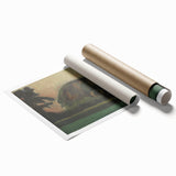 Modern Wall Art – Abstract Landscape After Sunset