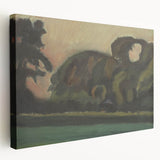 Modern Wall Art – Abstract Landscape After Sunset