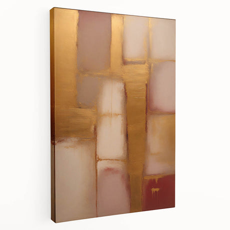 Abstract strokes wall art canvas featuring vibrant colors and dynamic brushstrokes, highlighting a modern artistic design ideal for contemporary home decor.