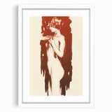 Modern Wall Art - Huib Luns’ Staande naakte vrouw Print