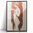 Modern Wall Art - Huib Luns’ Staande naakte vrouw Print