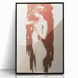 Modern Wall Art - Huib Luns’ Staande naakte vrouw Print