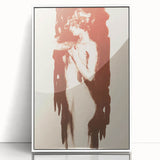 Modern Wall Art - Huib Luns’ Staande naakte vrouw Print