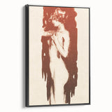 Modern Wall Art - Huib Luns’ Staande naakte vrouw Print