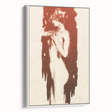 Modern Wall Art - Huib Luns’ Staande naakte vrouw Print