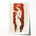 Modern Wall Art - Huib Luns’ Staande naakte vrouw Print