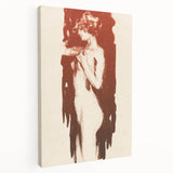 Modern Wall Art - Huib Luns’ Staande naakte vrouw Print