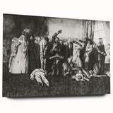 Modern Wall Art – The Village Massacre by George Wesley Bellows