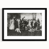 Modern Wall Art – The Village Massacre by George Wesley Bellows