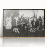 Modern Wall Art – The Village Massacre by George Wesley Bellows