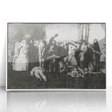 Modern Wall Art – The Village Massacre by George Wesley Bellows