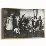 Modern Wall Art – The Village Massacre by George Wesley Bellows