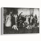 Modern Wall Art – The Village Massacre by George Wesley Bellows