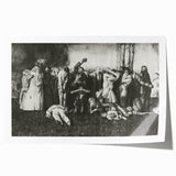 Modern Wall Art – The Village Massacre by George Wesley Bellows