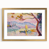 Modern Wall Art – Pointillist Masterpiece of Antibes
