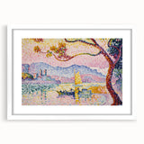 Modern Wall Art – Pointillist Masterpiece of Antibes