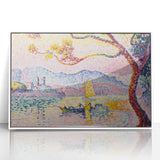 Modern Wall Art – Pointillist Masterpiece of Antibes