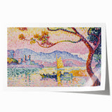 Modern Wall Art – Pointillist Masterpiece of Antibes