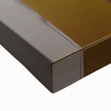 Close-up of abstract strokes wall art on stretched canvas, showcasing vibrant colors and dynamic patterns, perfect for modern home decor. Ideal for adding a contemporary touch to living spaces.