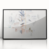 Modern Wall Art – Abstract Bermuda Trees and Architecture
